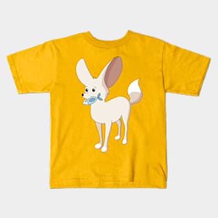 Kawaii Pet Adorable Fennec Fox Animals Cute Fish Owner Kids T-Shirt